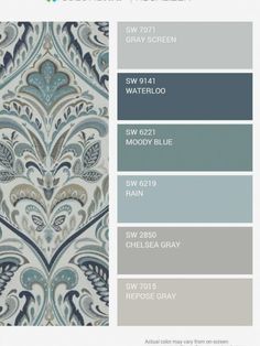 the color scheme for this wallpaper is blue and gray