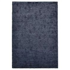 a dark blue rug on a white background