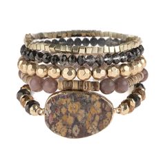 PRICES MAY VARY. Wrap our wrist in oh-so chic style with this beaded bracelet set. Wear one or layer them all for a show-stopping statement. Effortless Chic Style, Stack Bracelets, Trendy Items, Fashion Beads, Fashion Bohemian, Adjustable Bangle, Rhinestone Bead, Bangle Set, Lovely Jewellery