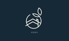 minimalist logo design for an eco - friendly company, minimalism is the key to this brand's success