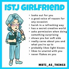 Istj Mbti Girlfriend, Mbti Girlfriend, Istj Fanart, Estj Relationships, Istj Isfj