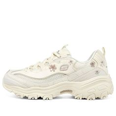 (WMNS) Skechers D'lites 1.0 Sneakers 'White' 896188-OFWM - KICKS CREW Skechers D'lites, Sketchers Shoes, Skechers D Lites, Pretty Shoes Sneakers, Dad Shoes, Cute Sneakers, Shoe Inspo, Aesthetic Shoes, Swag Shoes