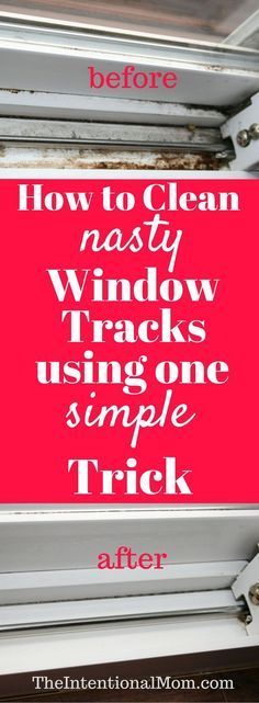 Cleaning Window Tracks, Genius Ideas, Clean Dishwasher