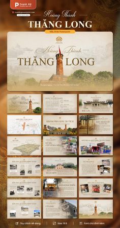 an image of a website page with many different things on it and the words thang long