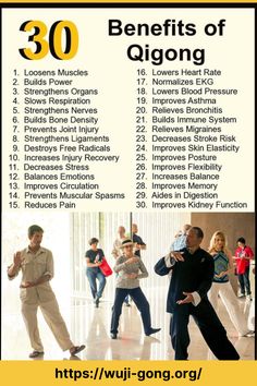 30 Benefits Of Doing Qigong Exercise, You Should Try To Learn This Course For Better Health Build Immune System, Lower Heart Rate, How To Relieve Migraines, Poor Circulation, Chi Kung