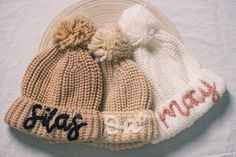 Cozy Up Your Little One with Our Personalized Pom-Pom Beanie! 🌟 Keep your child warm and stylish with our soft, chunky knit beanie, featuring a fun pom-pom and custom hand-embroidered details. Add their name or initials to create a one-of-a-kind accessory they'll adore! 🧶 🧒Suit for Ages 1-5: Designed to fit toddlers and young kids, this beanie offers a comfortable stretch and a snug fit for children aged 1-5. Whether they're playing outside or heading out on a cold day, this hat keeps them co Embroidered Sweater, Pom Beanie, Etsy Personalized Gifts, Knit Beanie, Chunky Knit, Little One, Hand Embroidered, Special Gifts, Pom Pom