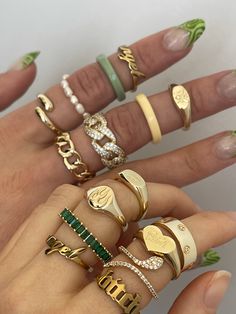 Evry jewels gold and resin rings Sugar Fix Jewelry, Silver Everyday Jewelry For Spring, Spring Jewelry For Anniversary, Casual Gold Jewelry For Party, Diy Ring, Indie Jewelry, Nail Jewelry, Dope Jewelry, Cute Rings