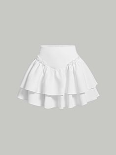 Ruffle Hem Skirt, Cooler Look, Really Cute Outfits, Cute Skirts, Lookbook Outfits, Anton, Gotham, Ruffle Hem