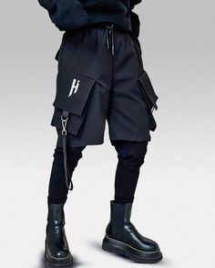 * Techwear Cargo Pants - Faux Two Piece "Hirako" are in Asian size: Please choose at least one size larger than your usual size. Check the size guide for more details. Adopt a unique style with these cargo pants Size Guide (cm) Size (cm) Waist Length S 68 94 M 72 95 L 76 96 XL 80 97 XXL 84 98 Size Guide (inches) Size (in) Waist Length S 26.77 37.01 M 28.35 37.40 L 29.92 37.80 XL 31.50 38.19 XXL 33.07 38.58 Go big with the Techwear Cargo Pants - Faux Two Piece "Hirako". So, do you want to play th Winter Techwear Bottoms With Multiple Pockets, Winter Techwear Bottoms With Side Pockets, Techwear Bottoms With Hip Pockets For Winter, Winter Streetwear Bottoms With Multiple Pockets, Functional Winter Pants With Multiple Pockets, Functional Pants With Side Pockets For Winter, Functional Winter Pants With Side Pockets, Winter Outdoor Pants With Belt Loops, Utility Style Winter Bottoms With Multiple Pockets