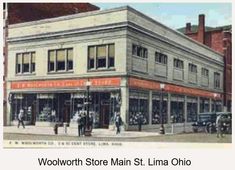 the woolworth store main st, lima oh is now home to two men and women