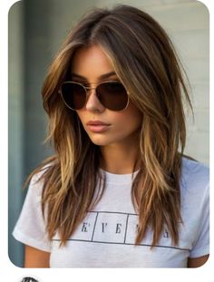 Rambut Brunette, Blonde Hair Transformations, Mom Hairstyles, Haircut And Color, Medium Hair Cuts, Long Hair Cuts, Medium Length Hair Cuts, Hair Transformation, Great Hair