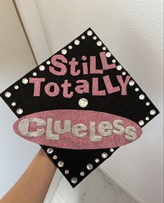 Clueless graduation cap
Graduation cap
Clueless
Still totally clueless
Graduation Sharpay Grad Cap, Grad Cap Ideas Bedazzled, Thank You Next Graduation Cap, Still Totally Clueless Grad Cap, Cosmetology Grad Cap, I Made It Graduation Cap, Cute Cap Designs For Graduation, Cap N Gown Decorations, Ideas For Caps Graduation