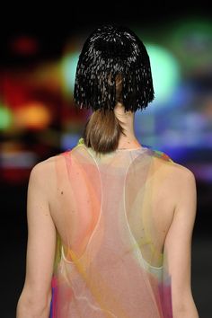 Transparent Fashion, Glitch Art, Spring Summer Dress, Fashion Runway, 2024 Fashion, Upcycle Clothes, Summer Dress, Cool Style, Backless Dress