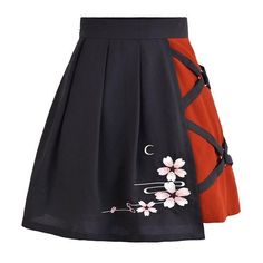 Stylish Lady, Irregular Skirt, Block Color, Inspired Outfits, Kawaii Clothes, Cosplay Outfits, Edgy Outfits, Teen Fashion Outfits, Kawaii Fashion