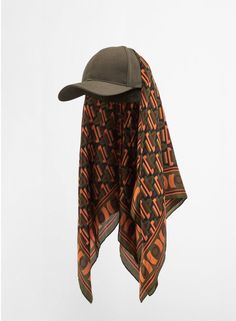 Discover this season's must-have accessories; Twill Peak cap and printed satin scarf. Beautiful combo that comes as one pieces. Slip on the cap and the scarf is attached. No back closures and no fus. Luxury Six-panel Streetwear Hats, Casual Blue Gucci Hat, Fashion Turban, Scarf Turban, Satin Scarf, Guys Clothing Styles, Fashion Aesthetics, Cool Outfits For Men, Looks Street Style