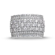 With so many diamonds and so much sparkle, it's no wonder this multi-row, multi-diamond ring is a must-have look. 14K white gold. This unique stepped design features row after row of shimmering diamonds. Diamond edge detail completes the look. 2-1/2 ct. t.w. of diamonds. Diamond Rings, Multi Band Ring, Rings Bands, Mama Gifts, Eternity Band Diamond, Diamond Rings Bands, Diamond Cluster Ring, Diamond Cluster, Cluster Ring