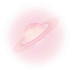 an image of saturn in pink and white