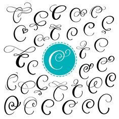 the letter g with swirls and dots royalty illustration