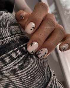 Minimal Nails, Colorful Nails, Her Nails, Short Acrylic Nails Designs, Short Nail Designs, Neutral Nails