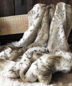 Fur throws in our Beige Lynx design are proving to be one of our best sellers ever. Probably because of the beautiful combination of off-white, beige and taupe, or maybe its because of the striped pattern to the design. But whatever it is, this fur throw is being bought for bed, sofa or chair; for decoration or for snuggling under on cold nights; for a fur throw or as a full faux-fur bedspread. We can obviously see the appeal. It has a warm, soft dense fur and is one of the more subtle designs o Fur Bedspread, Fur Bed Throw, Fur Bed, Scandi Interior, Faux Fur Bedding, Fur Bedding, Faux Fur Throw Blanket, Faux Fur Blanket, Fur Throw Blanket