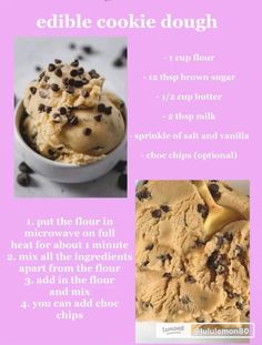 an ice cream recipe with chocolate chip cookies