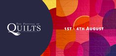 Join me on the upcoming Festival of Quilts in Birmingham. Monochromatic Quilt, Textile Collage, Colored Bubbles, Improv Quilting, Patchwork Inspiration, Coded Message, Modern Patchwork, Quilts Patchwork, Quilts Modern