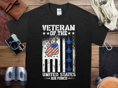 veteran of the united states air force t - shirt