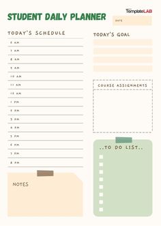 25 Printable Daily Planner Templates (FREE in Word/Excel/PDF) dialyplanner hyperlinkplanner #yearlyplanner🗃️ Digital Planner Printables, Template For Planner, Planer Template Aesthetic, Daily Planners Aesthetic, Daily Planner Wallpaper, Schedule Planner Templates, Student Daily Planner Aesthetic, Daily Planner For Ipad, How To Make Daily Planner