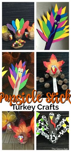 turkey crafts for kids to make with paper