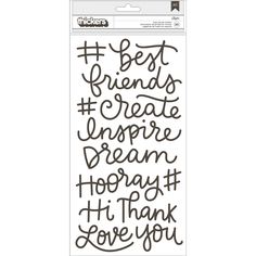 the crafter's workshop clear stamp set - best friends