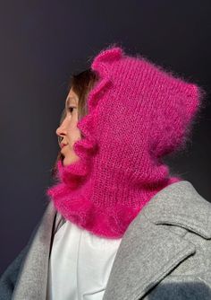 Fully hand-knitted hood made of two types of yarn - mohair wool and merino wool. It is possible to order a different color - look in the Options section. Each such hood consists of two types of yarn - you can see examples in the pictures with the color options for the hood. These colors do not match completely, which in turn adds to the complexity and ebb of color! If the color you need is not in the offer, write to me and we will look for your color! The hood is very soft and warm, almost no it Luxury Lifestyle Girly, Knitted Hood, Mohair Wool, Types Of Yarn, Style Expert, Post Office, Luxury Lifestyle, No Frills, Scarf Wrap