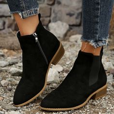 Cheap Chelsea Boots, Daily Walking, Elegant Minimalism, Mens Outdoor Jackets, Boots Chelsea, Booties Ankle Boots, Basic Hoodie, Boots Style, Winter Ankle Boots