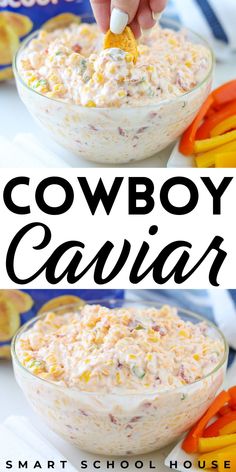 this cowboy cavia dip is the perfect appetizer to serve at any party