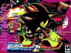 the cover art for sonic black out