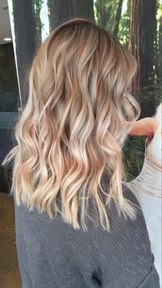 Champagne Blond, Beige Blond, Balayage Blonde, Honey Hair, Blonde Hair With Highlights