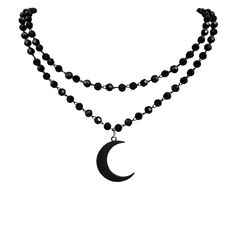 PRICES MAY VARY. Gothic Necklace for Women--Cross Choker Necklace,Moon Choker Necklace,Spider Choker Necklace,Crow Skull Choker Necklace,Star Choker Necklace to choose,Layered gothic bead necklace design,trendy and cool,suitable for different styles of clothing,Innovative design style make you become sexy and dazzling in any holiday party. Black Necklace for Women--Gothic Moon necklace are made of environmentally friendly black beads chain,non-fading,nickel free,lead free,and hypoallergenic,You Spooky Adjustable Black Jewelry, Adjustable Black Spooky Jewelry, Black Moon Charm Jewelry For Party, Black Jewelry With Moon Charm For Party, Black Moon Charm Jewelry For Halloween, Spooky Black Necklace For Gift, Adjustable Black Necklace For Halloween, Black Halloween Moon Charm Jewelry, Witchy Black Choker Necklace