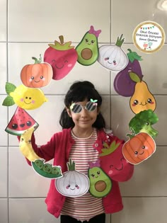 Fruits Crafts For Kids Preschool, Healthy Food Activities, School Kids Crafts, English Activities For Kids, Toddler Learning Activities, Science Fair