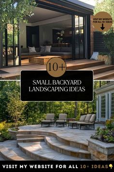 backyard patio/deck ideas Maximize Space, Lush Green