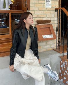 Usj Outfits, Outfit Korean Style, Korean Outfit Street Styles, Clothing Guide, Ulzzang Fashion, Moda Vintage, Basic Outfits