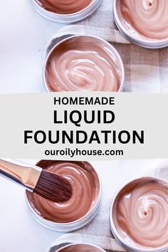 How To Make Makeup At Home, How To Make Your Own Makeup, Diy Contour Makeup Homemade, How To Make Foundation At Home, Home Made Foundation, Diy Foundation Powder, Diy Natural Makeup Recipes, How To Make Makeup, Diy Foundation Liquid Homemade