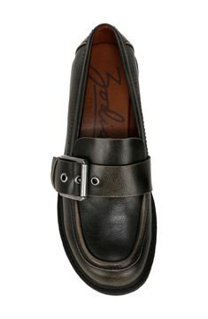 A buckle strap and moc toe dial up the modern appeal of this lightly cushioned and undeniably versatile loafer. Cushioned footbed Synthetic upper/textile lining/synthetic sole Imported Architecture Career, Capsule Closet, Buckle Loafers, Loafer Women, Fresh Kicks, Warm Hug, Daily Dress, Photo Reference, Anniversary Sale