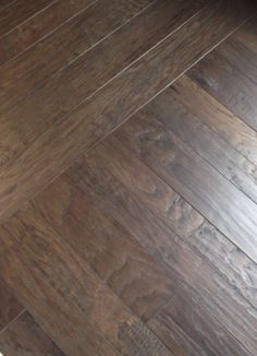 a wooden floor that has been cleaned and is brown