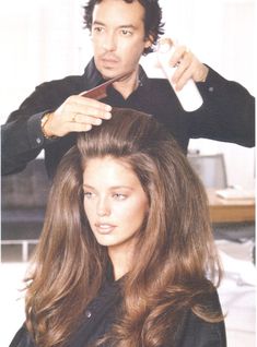 EMILY DIDONATO: puffy awesomeness Hair Bump, 1990 Style, Hair Retro, Emily Didonato, Cute Simple Hairstyles, Dark Hair With Highlights, Blonde Curls, Short Braids, Super Hair