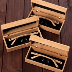 Personalized Wooden Sunglasses with Custom Bamboo Box | LABONNI