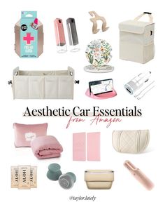 Boujee Car Accessories, Car Interior Essentials, Car Essentials For Women Ideas, Women Car Accessories, Passenger Princess Essentials, That Girl Car Essentials, Things To Have In Your Car, Car Must Haves For Women, Car Essentials For Women List