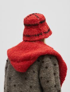 Unique handmade unisex wool red bucket hat with striped pattern (Winter hat) This panama is very warm, soft and comfortable to wear. The best decision for 2021 year. SIZE: S-M (56-57 cm) in stock M-L (58-59 cm)Custom Made L-XL (60-61 cm)Custom Made Custom Made design is made after a base pattern, similar to ready-to-wear. Note that it will take our team 10 - 15 days to make your product, so remember to add this to the delivery time. MATERIAL: Made of natural materials 100% wool Linen(Lining) Pro Red Winter Bucket Hat With Short Brim, Red Wool Winter Hat, Red Winter Cloche Hat Cap, Panama Hat Outfit, Red Bucket Hat, Wool Bucket Hat, Wool Hat Men, Winter Bucket Hat, Team 10