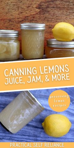 canning lemons, juice, jam and more practical self reliance