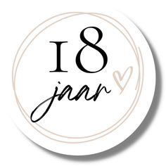 18 jaar   Een hele mijlpaal en zeker reden voor een groot feest! Deze stijlvolle stickers zijn perfect te gebruiken als sluitsticker op de uitnodigingen van jouw knalparty! Maak een groot feest van je 18e verjaardag met deze leuke stickers! Gebruik ze als versiering of cadeaustickers om een cadeautje leuk in te pakken! Sweet Sixteen, Sweet 16