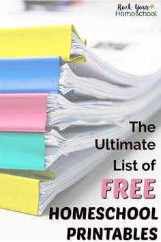 Save Money with This Ultimate List of Free Ho Organizing Homeschool Papers, Homeschool Binder System, Homeschool Grade Book, Homeschooling Printables, Classical Homeschooling, Homeschool Nook, Homeschool Binder, Homeschool Portfolio, Start Homeschooling