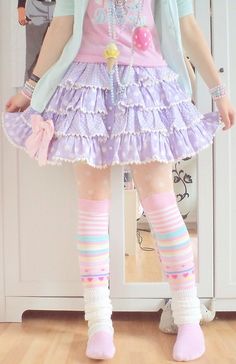 . Fairy Kei Fashion, Estilo Harajuku, Kei Fashion, Kawaii Fashion Outfits, Kawaii Dress, Grunge Goth, Japanese Street Fashion, Imagine Dragons